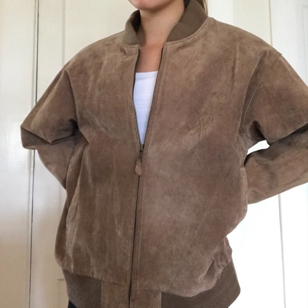 Global Identity Brown Leather Jacket